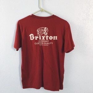 Soft Brixton Maroon T-shirt